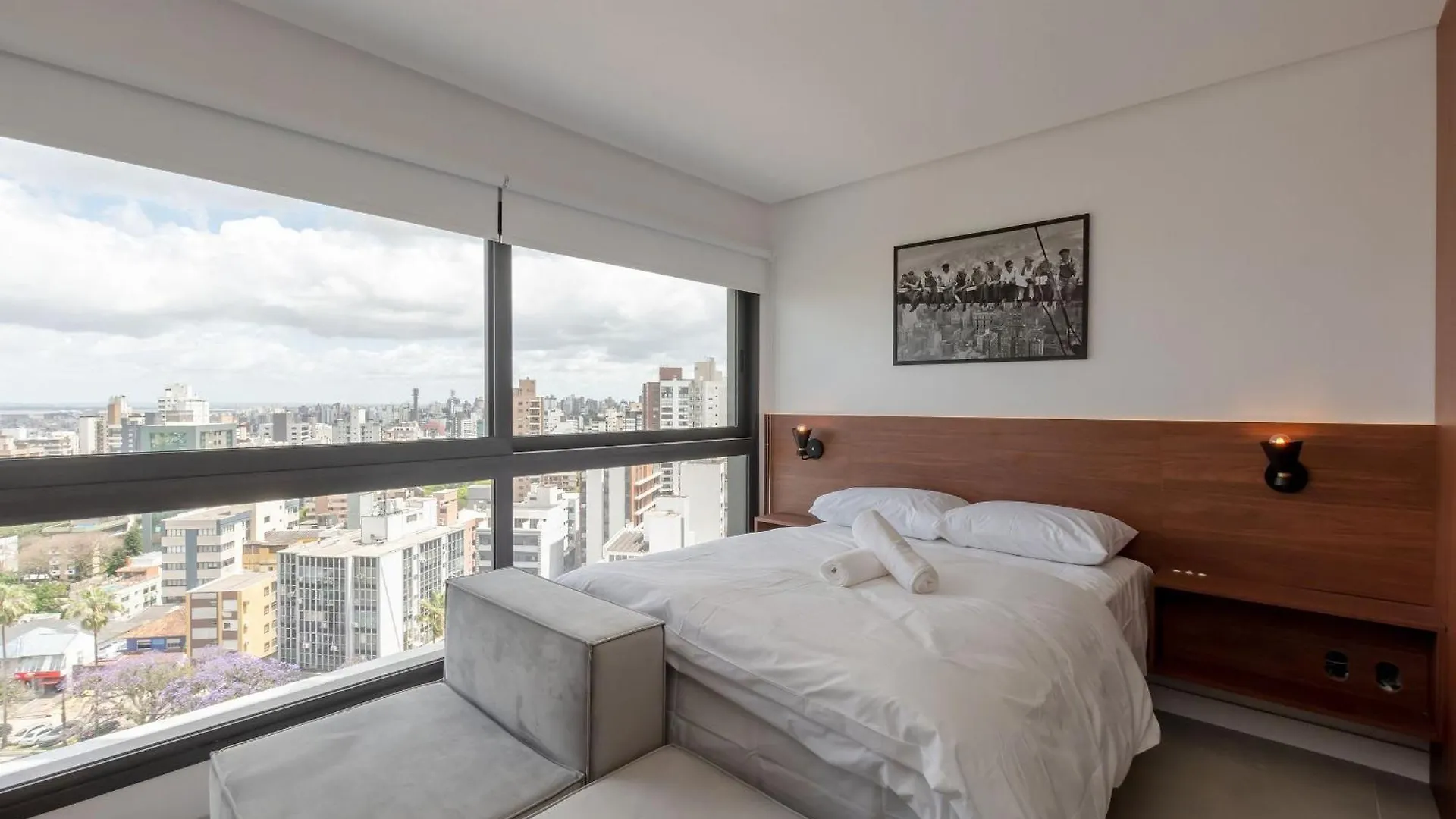 Vista Total Da Cidade Em Moradia Completa Porto Alegre Apartment