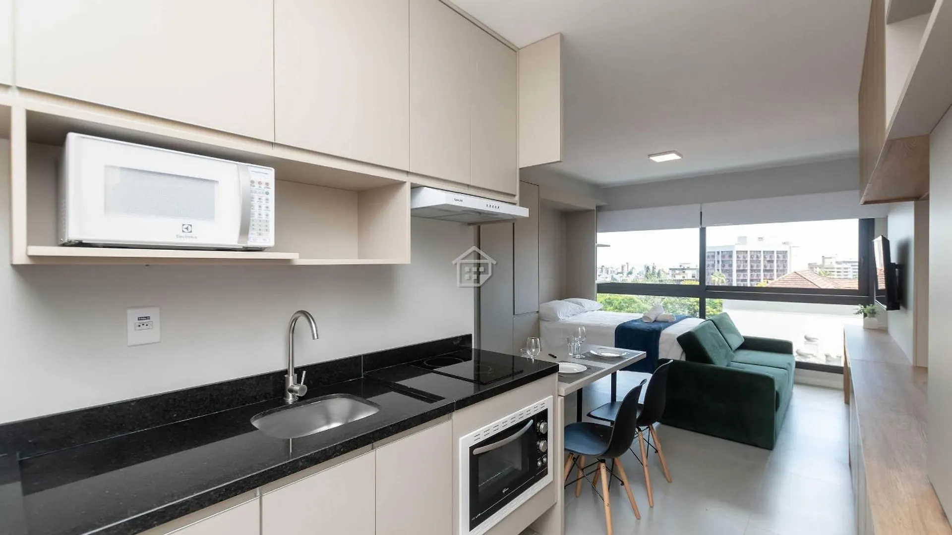 Vista Total Da Cidade Em Moradia Completa Porto Alegre Apartment